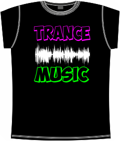 trance, music, t-shirts
